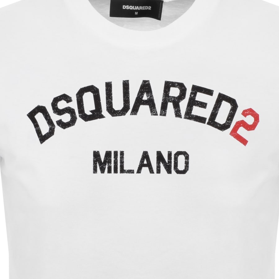 DSQUARED2 Loose Fit T Shirt White